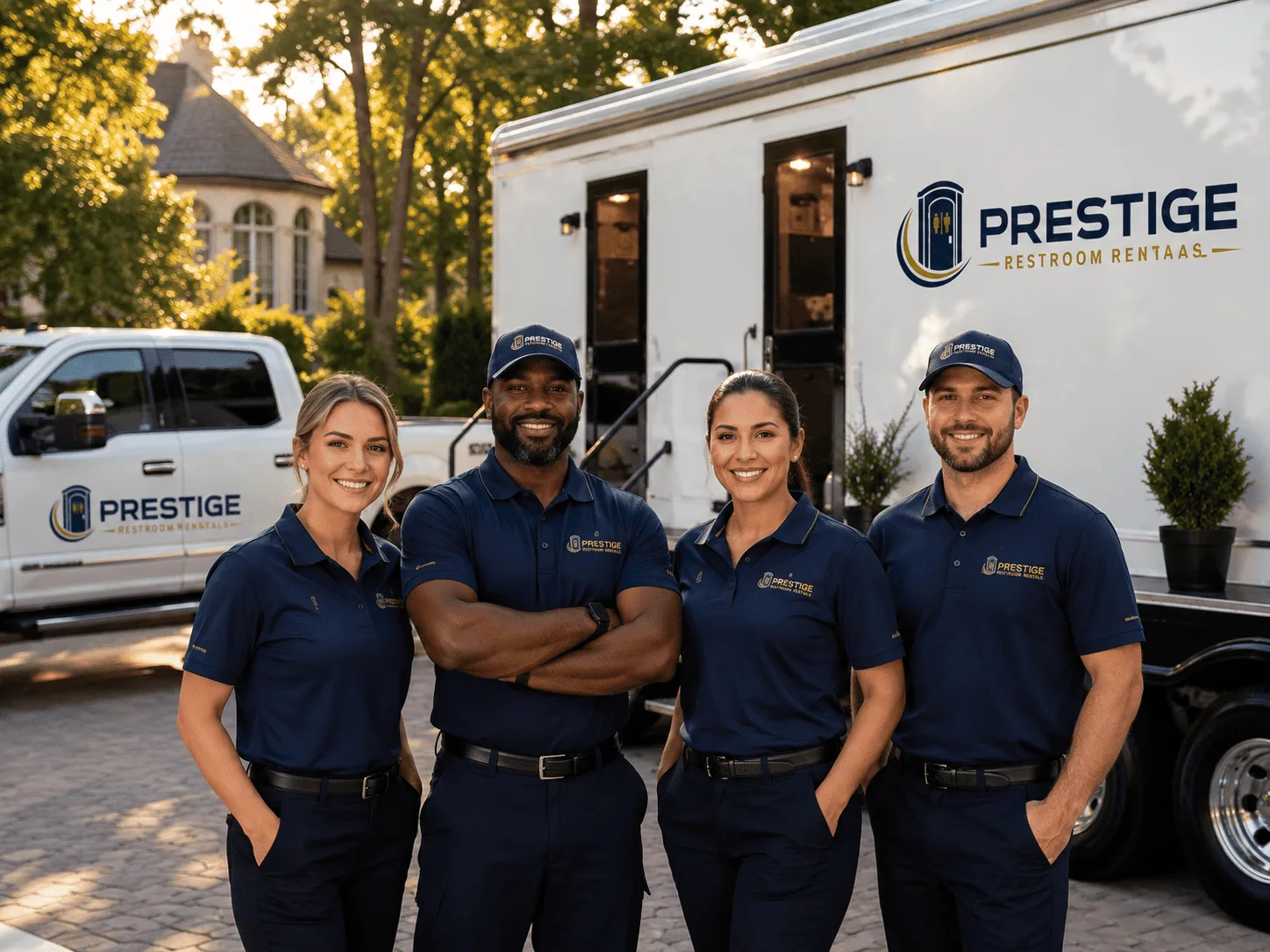 Trusted Luxury Portable Restrooms company in Union, IA